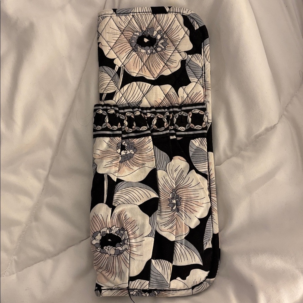 100% Authentic Vera Bradley Travel Hair Straightener Curling Iron Cover Holder